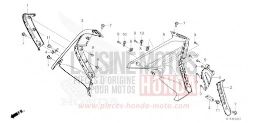 BUSE (CRF250LR/LRA,CRF300LR/LRA) CRF300LRAM de 2021